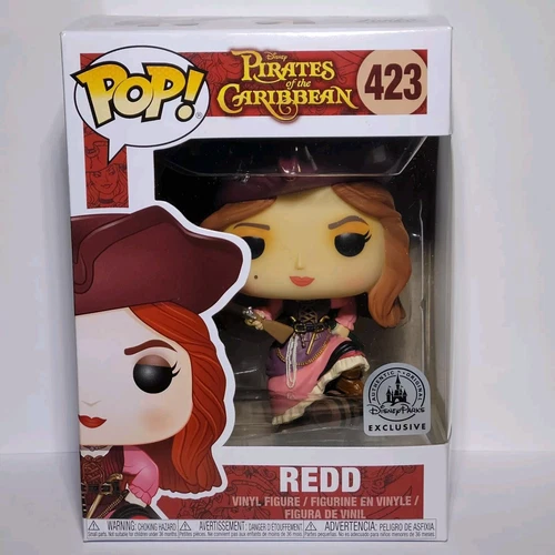 Funko Pop! Disney Parks Exclusive Pirates Of The Caribbean Redd #423