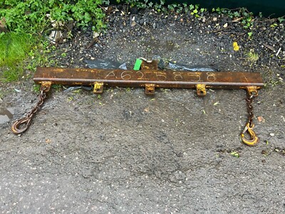 Hubbalken 2000kg 2m 6FT Anbaukran Baustellenbagger Gabelstapler Streuer Hebebühne