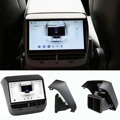For Tesla model Y Rear Seat Touch Screen Entertainment System Climate Control