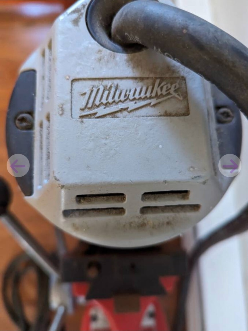 Milwaukee 4202 Drill Press 120V 60Hz 12.5A 42621 Drill Motor