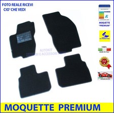 Tappetini per Alfa Romeo 156 1997-2005 su Misura, Antiscivolo, battitacco in gomma rinforzata, velcro perimetrale