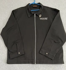 Men's Hot Leathers Black Denim Jacket Sold My Soul to the Open Road Sz 3XL RARE
