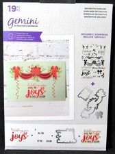 Decorative Garland Stamp and Die Christmas Gemini Crafter's Companion
