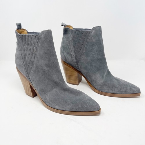 Marc Fisher Grey Suede Gadri Pointed 