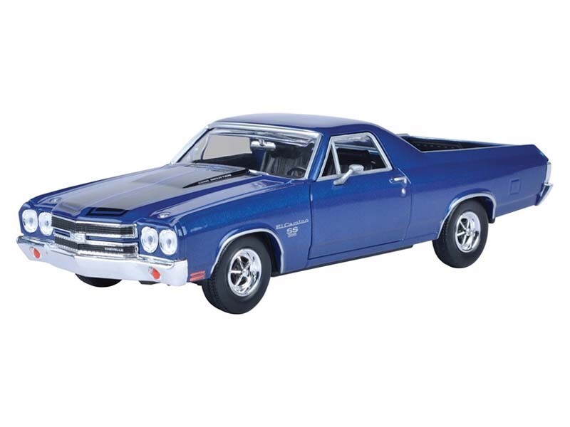 1970 Chevrolet El Camino SS 396 - Blue Diecast 1:24 Scale
