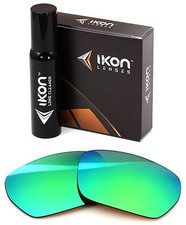 Polarized IKON Replacement Lenses For SPY Blok Sunglasses Green Mirror