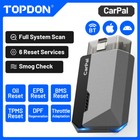Topdon CarPal -E Obd2 Scanner Wireless Bi-Directional All System Diagnostic Tool