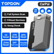 TOPDON CarPal -E OBD2 Scanner Wireless Bi-Directional All System Diagnostic Tool