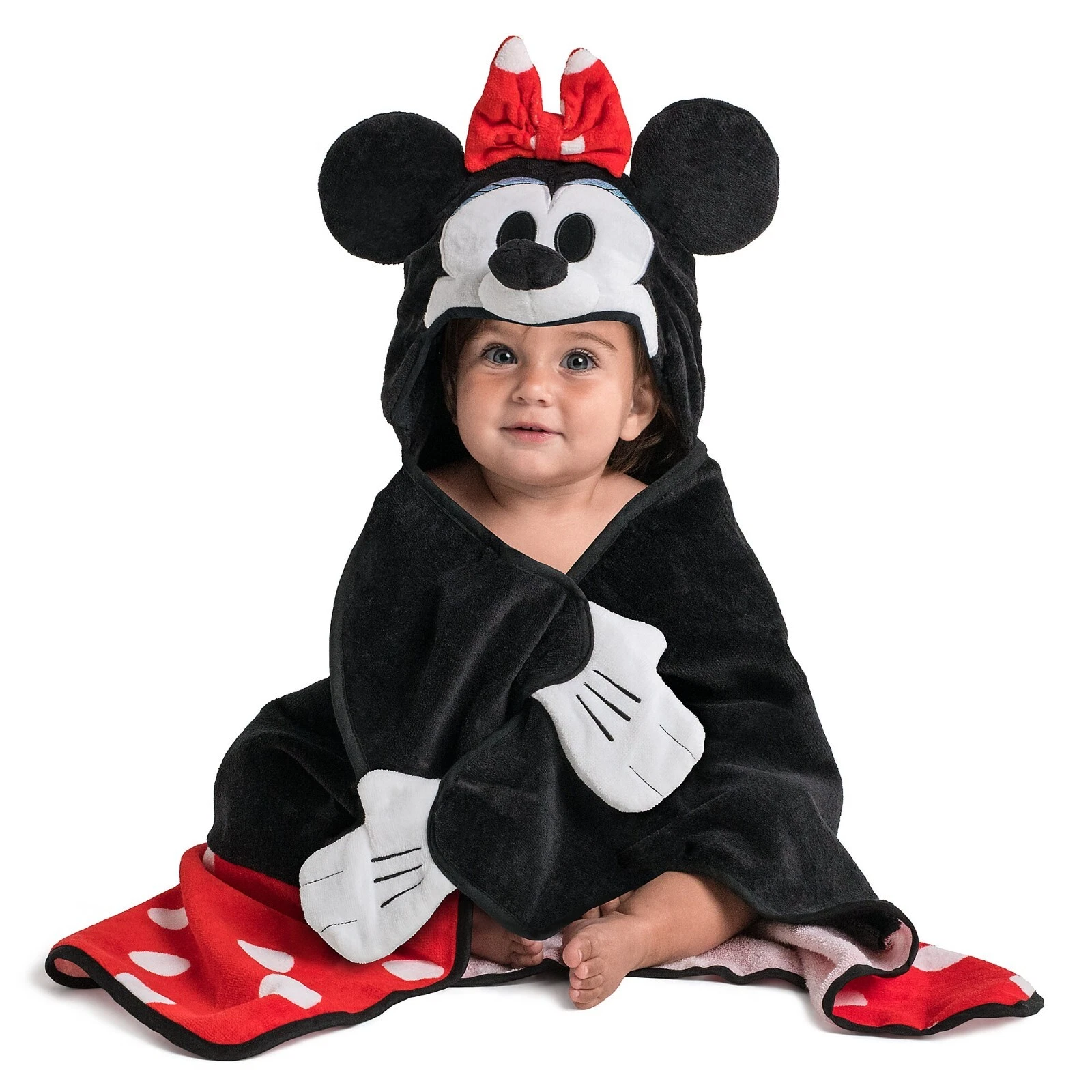 Disney Baby Minnie Mouse Hooded Towel for Baby