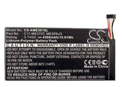 3.7V Battery for Google Nexus 7 8GB Nexus 7-inch 0B200-00120100M-A1A1A-219-17QE - 第 5/6 張圖片