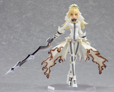 Figma Saber Bride Fate / Extra CCC SP-042 + PSP Spiel Fate / Extra CCC Ed. Special