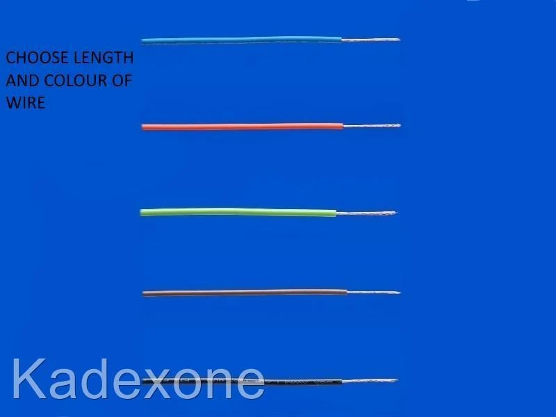 Bus wire cable 4 model train rail DCC layout red blue black green brown 4 Hornby