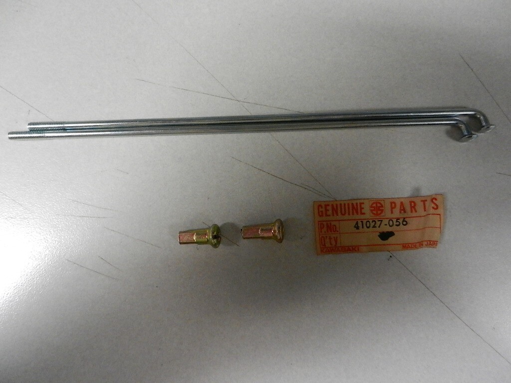 NOS Kawasaki Inner Rear Spoke Assys 73-75 G3 1970 74-75 G4 41027
