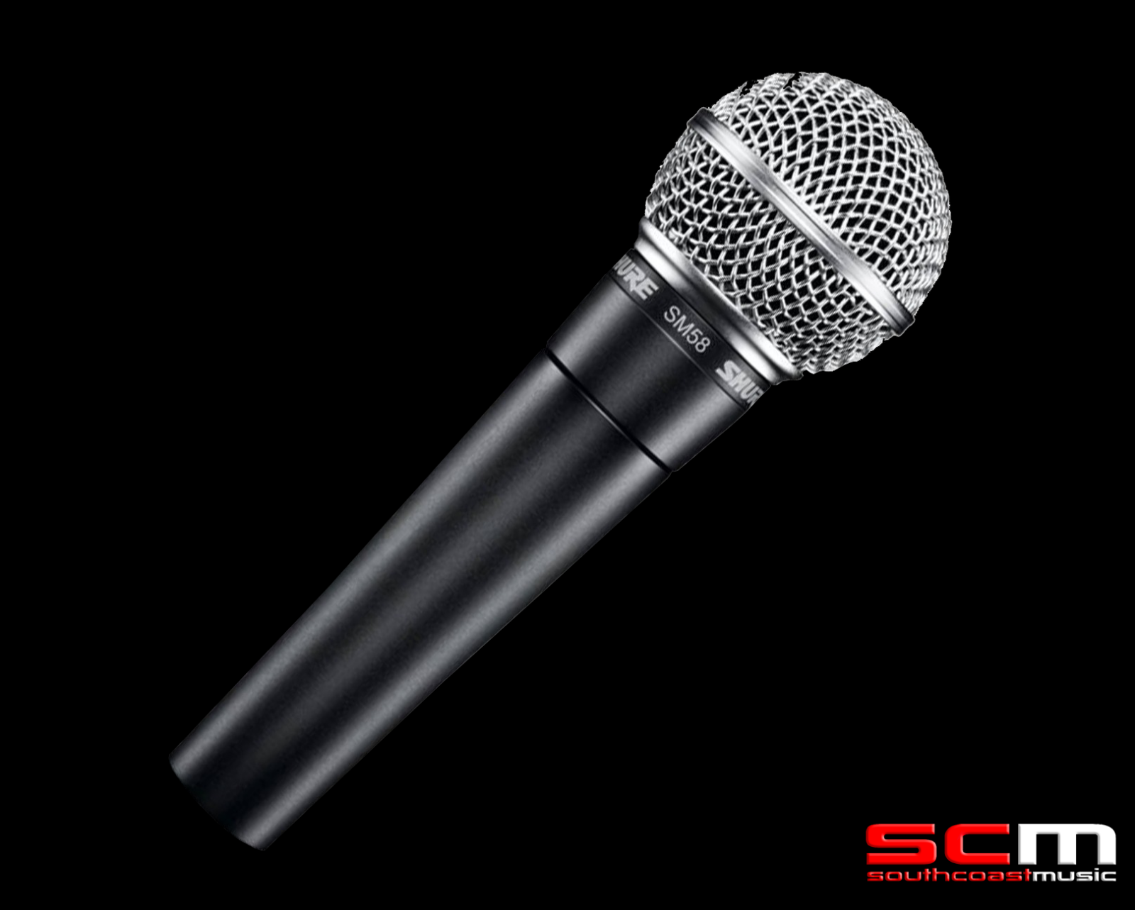 Shure SM58 Dynamic Stage Microphone with Mic clip, case & cable