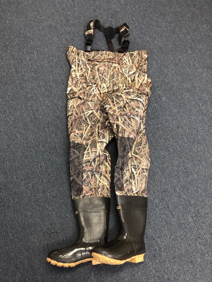 Kobuk Premium Hybrid Shadow Grass Blades Hunting Wader Lug Boot Sz 11 Reg 1000G - Image 3 of 4