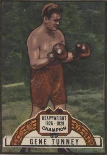 1951 Topps Ringside - Gene Tunney #95