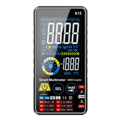 Miniature Multimeter for Electrical Testing in Education and On Site Maintenance