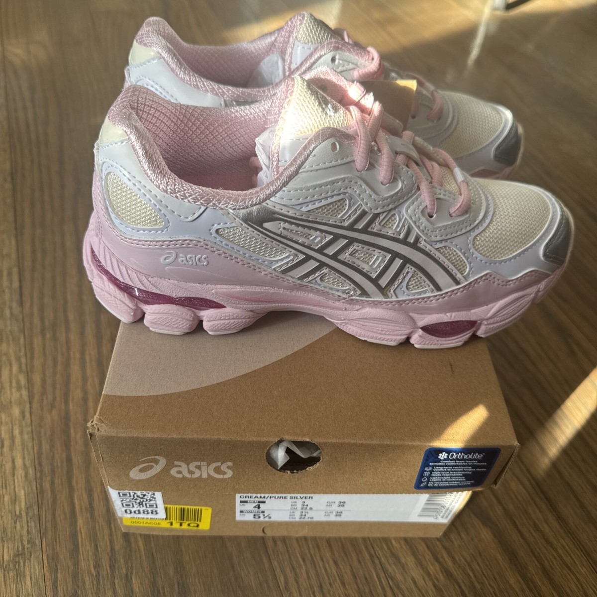 ASICS Kicki Yang Zhang x Gel NYC Cream Pink - 1203A571-100 | eBay