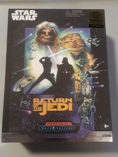 Star Wars Micro Galaxy Squadron Jazwares Vault ROTJ 40th Battle of Endor Box Set