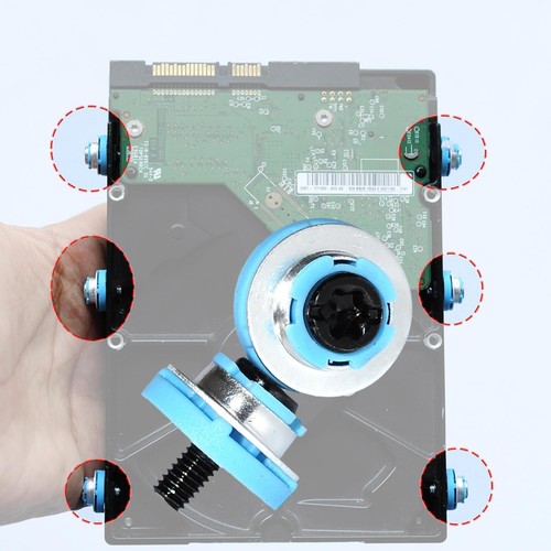 1/4pcs Hard Drive HDD SSD 2.5"/3.5" Caddy Mounting Screw O2 J3 Laptop For C5F4 - Afbeelding 7 van 12