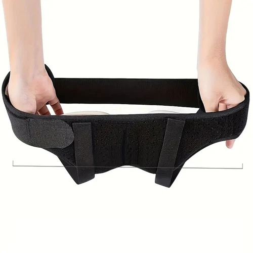 Unisex Leistenbruch Stützgürtel Doppelleistenbruch Schmerzlinderung Traversenbandage - Bild 14 von 27
