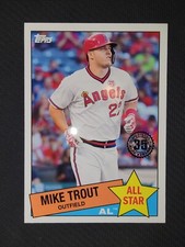 2020 Topps - 1985 Topps Baseball All-Stars #85AS-1 Mike Trout
