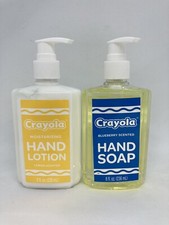 Crayola Blueberry Scented Hand Soap  Lemon Scented Hand Lotion 8 oz Each
