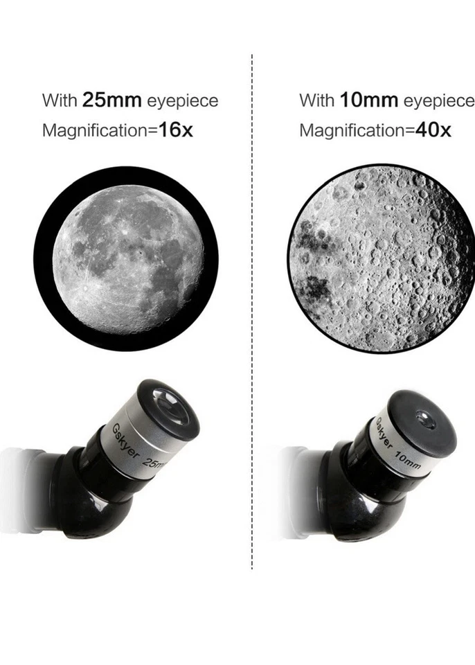 Gskyer AZ70400 70mm AZ Mount Astronomical Refracting Telescope Set for Beginners - Image 4 of 4