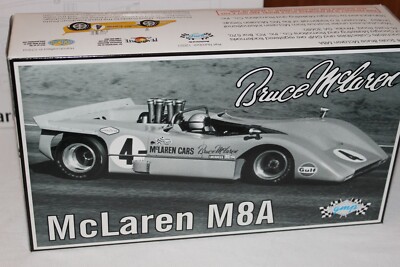 GMP #4 Bruce Mclaren 1968 McLaren M8A Orange 1:18 Can Am Diecast