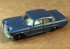 Vtg. Lesney Matchbox car Series number 46 Mercedes 300 SE Blue w/ white interior