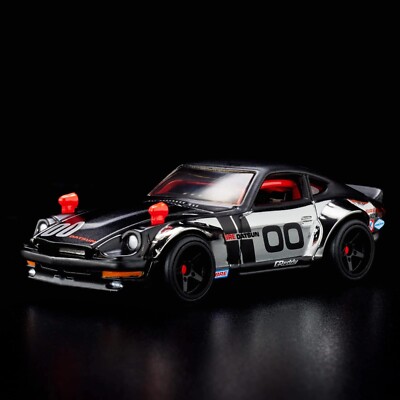 雑貨 ミニカー 1/64 CUSTOM '72 DATSUN 240Z(シルバー×ブラック