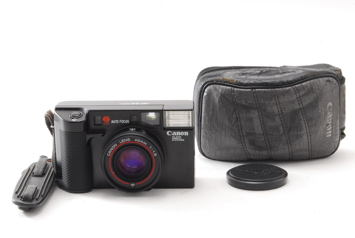 【完動品】Y-917 Autoboy AF35ML NEAR MINT w / Strap ] Canon AF35ML QD Autoboy Super 40mm f