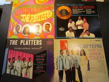 4 The Platters LP lot,Going Back To Detroit,Have The Magic,Remember When ,Hits