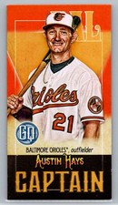 2021 Topps Gypsy Queen Austin Hays Captains Minis Insert Orioles #CM-AH