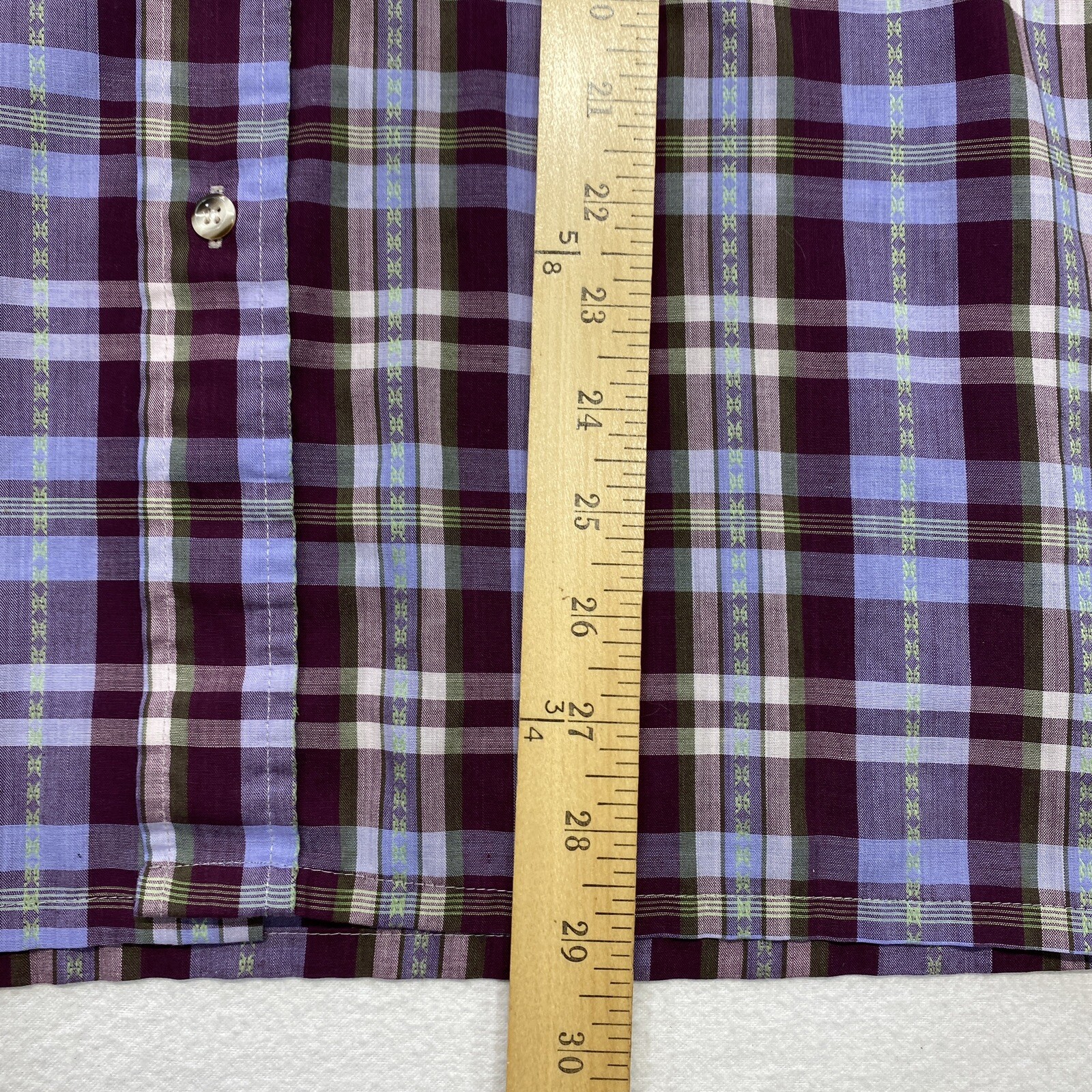 Vintage Basic Options Button Down Shirt Mens M Co… - image 9