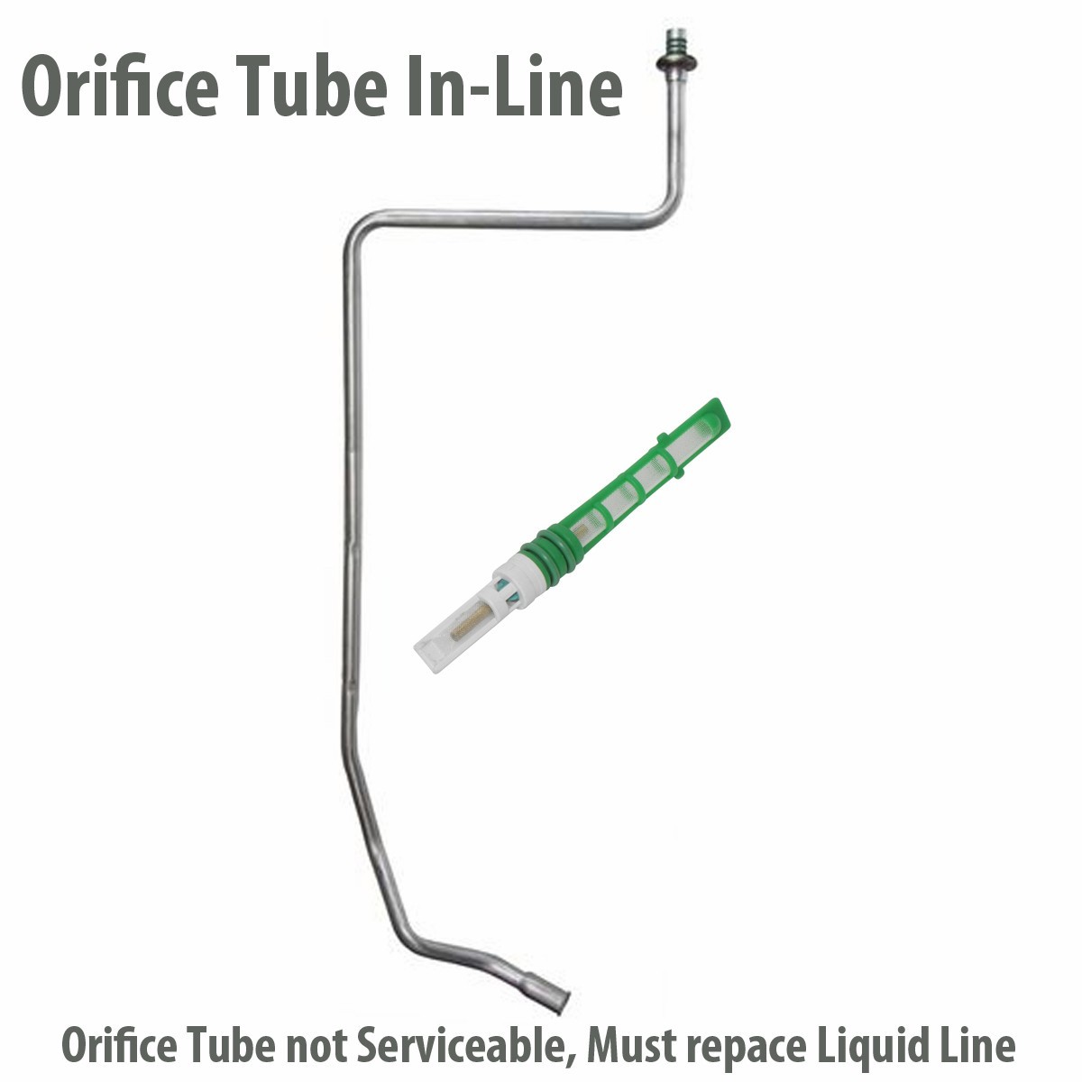 A/C Liquid Line W/ Orifice Tube Fits 1997 2001 Jeep Cherokee L4 2.5L