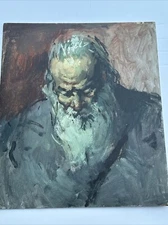 PATRICIA LEGRANDE PAINTING SERGEI BONGART IMPRESSIONIST PORTRAIT MAN MEN 27"