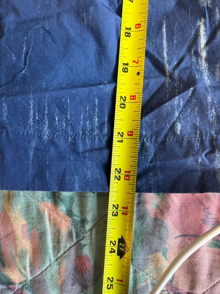 Camiseta sin mangas Steven Alan cuello en V estampado azul talla mediana 100 % algodón Foto 3 de 4