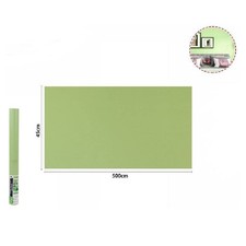 ROTOLO PELLICOLA ADESIVA VERDE CHIARO 45CMX5MT PER MOBILI CARTA DA PARATI 71126