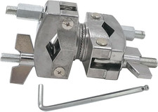 Drum Multi Angle Clamp Rotating Set Cymbal Stand Expansion Mounting Mount Pipes