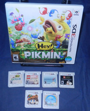 3DS; Hey! Pikmin, Ever Oasis, Mario Kart 7, Super Mario 3D Land,LEGO Star Wars,+