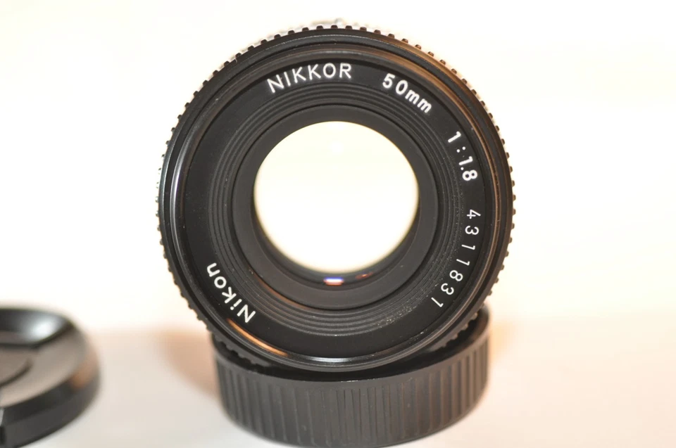 尼康 Nikkor 50 毫米 F/1.8 AI-S AIS PRIME 煎饼镜头 阅读 适用于 FA FM2N F3HP FE2 FG — 第 4/4 张图片