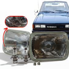 JEU DE PHARES 200MM H4 E-MARK POUR NISSAN DATSUN 200SX SILVIA S13 180SX 240SX