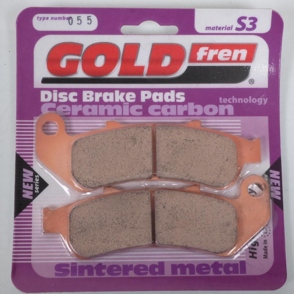 Plaquette de frein Gold Fren pour Honda CBR 1000 F 1993-2000 - Avant Gauche et Droit