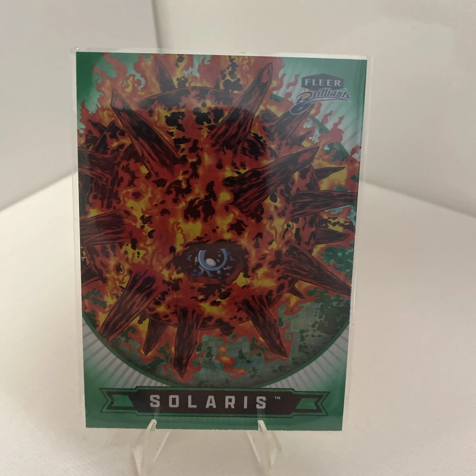 Solaris 2025 Fleer Brilliants Superman Green Kryptonite /499 #84
