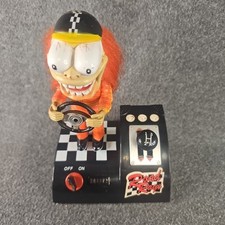 Vintage 2005 Gemmy Road Rage Racer - Orange Hair  Suit Tested Works