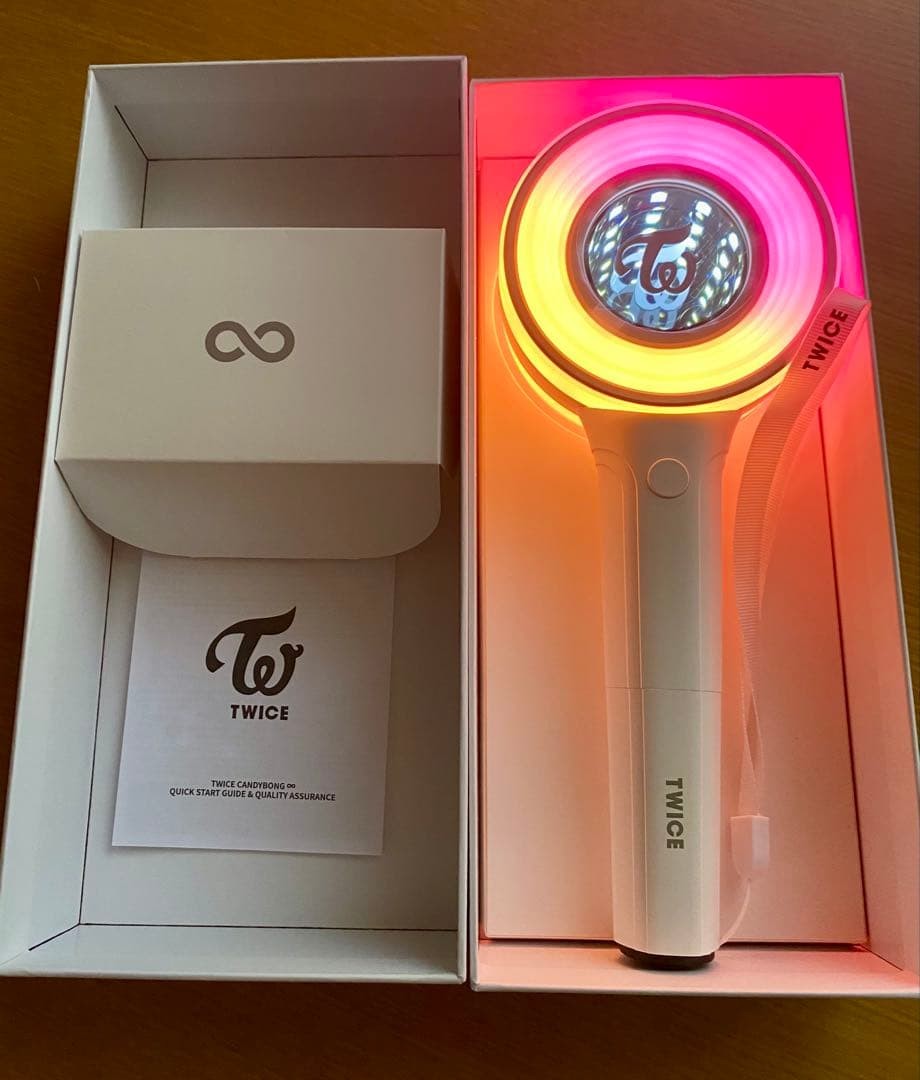 TWICE ペンライトCANDYBONG ∞ ver.3 TWICE Official Fan Light Stick CANDYBONG Ver.3 Infinty K-POP | eBay