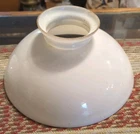 Vintage White Milk Glass Student Replacement Lamp Shade