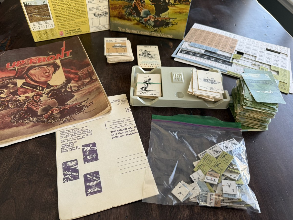 UP FRONT アバロンヒル社 カードゲーム Up Front | Board Game | BoardGameGeek