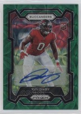 2023 Panini Prizm Rookies Green Scope 33/75 YaYa Diaby #394 Auto 10p3